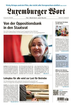 Cover of Luxemburger Wort