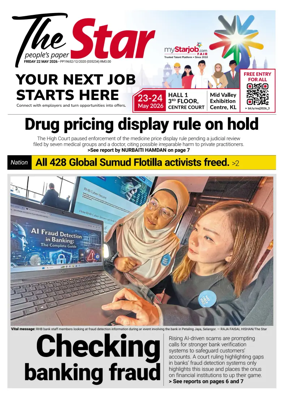Cover of The Star Malaysia