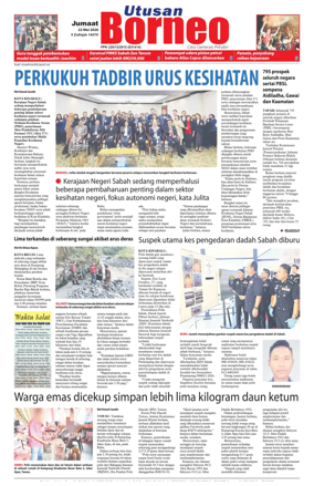 Cover of Utusan Borneo (Sabah)