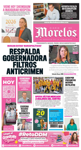 Cover of Diario de Morelos