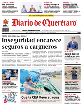 Cover of Diario de Queretaro