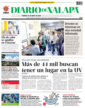 Cover of Diario de Xalapa