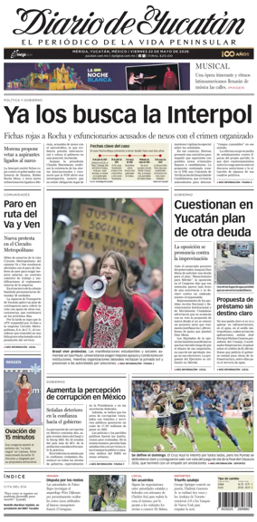 Cover of Diario de Yucatan