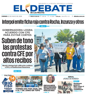 Cover of El Debate de Los Mochis
