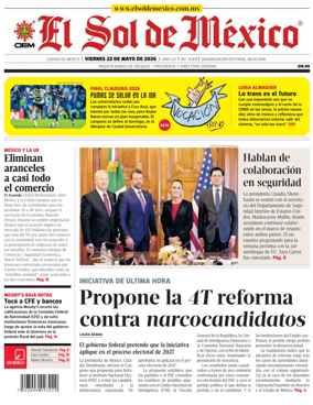 Cover of El Sol de Mexico