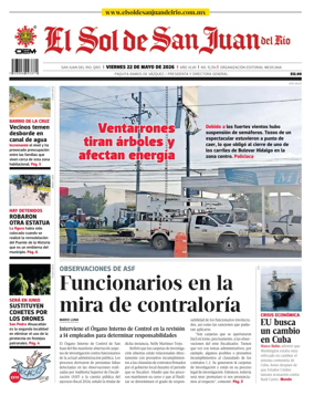 Cover of El Sol de San Juan del Rio