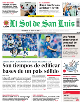 Cover of El Sol de San Luis Potosi