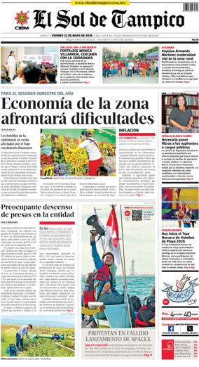 Cover of El Sol de Tampico