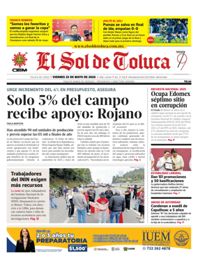 Cover of El Sol de Toluca