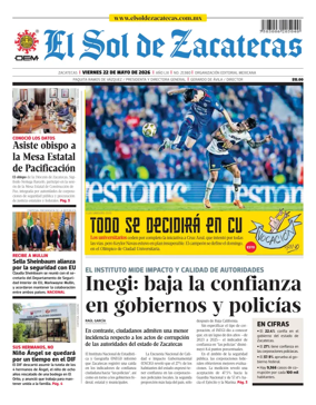Cover of El Sol de Zacatecas