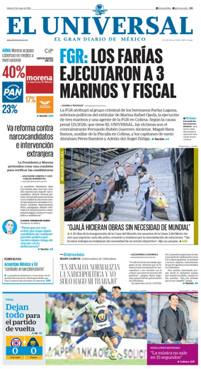 Cover of El Universal