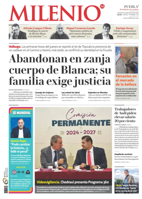 Cover of Milenio Puebla