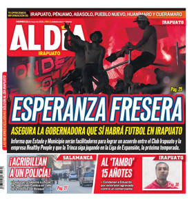 Cover of Periodico Al Dia (Irapuato)