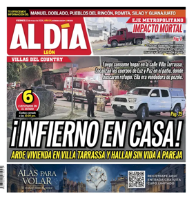 Cover of Periodico Al Dia (Leon)