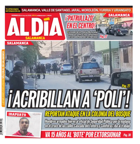 Cover of Periodico Al Dia (Salamanca)