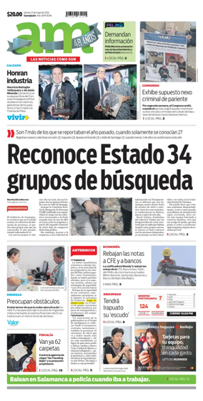 Cover of Periodico AM (Leon)