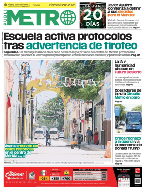 Cover of Publimetro Merida