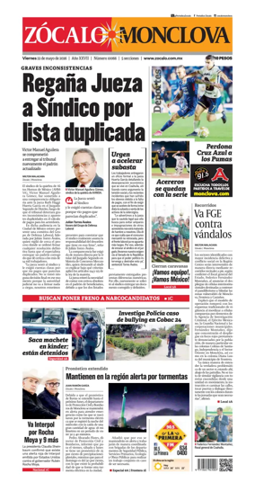 Cover of Zocalo Monclova
