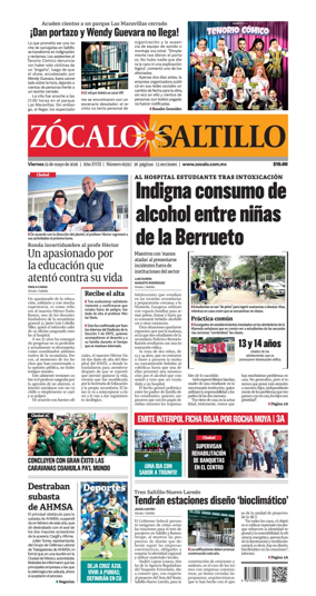 Cover of Zocalo Saltillo