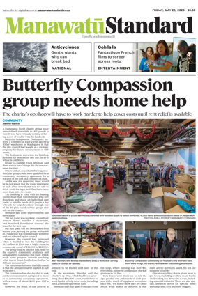 Cover of Manawatu Standard