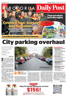 Cover of Rotorua Daily Post