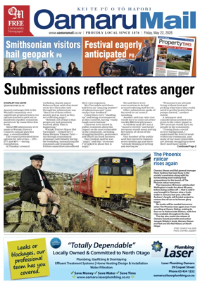 Cover of The Oamaru Mail