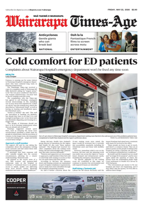 Cover of Wairarapa Times-Age (NZ)