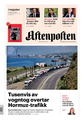 Cover of Aftenposten