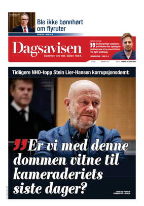 Cover of Dagsavisen