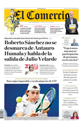 Cover of Diario El Comercio