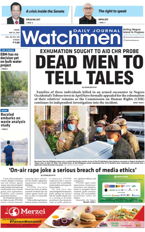 Cover of Watchmen Daily Journal