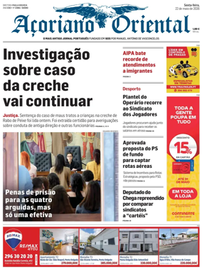 Cover of Acoriano Oriental