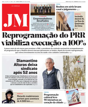 Cover of Jornal Madeira