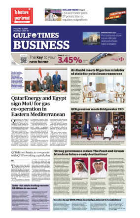 Cover of Gulf Times Business