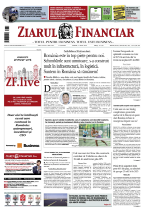 Cover of Ziarul Financiar