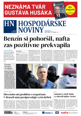 Cover of Hospodarske noviny