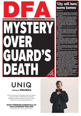 Cover of Diamond Fields Advertiser