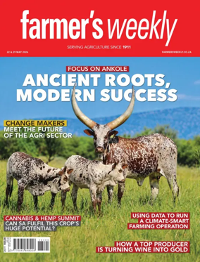 Cover of Farmers Weekly (South Africa)