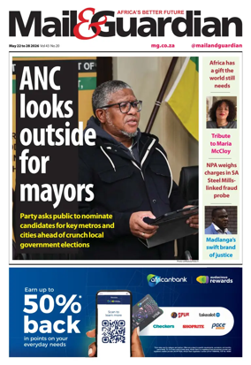 Cover of Mail & Guardian