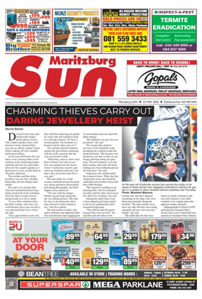 Cover of Maritzburg Sun (South Africa)