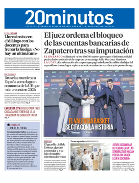 Cover of 20 Minutos Valencia
