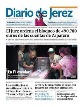Cover of Diario de Jerez