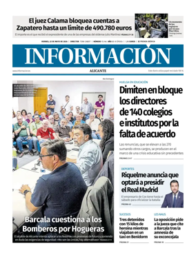 Cover of Diario Informacion