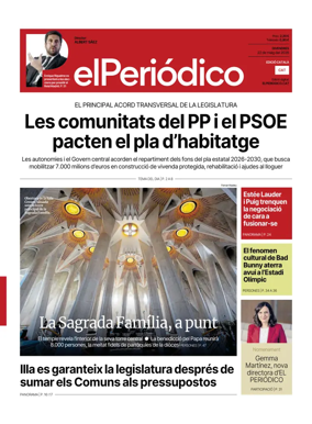 Cover of El Periodico - Catala