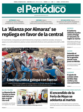 Cover of El Periodico Extremadura