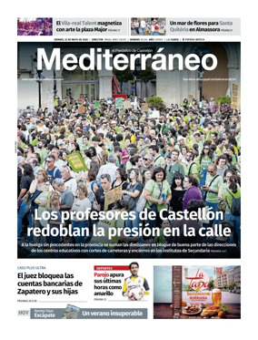Cover of El Periodico Mediterraneo