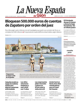Cover of La Nueva Espana (Gijon)