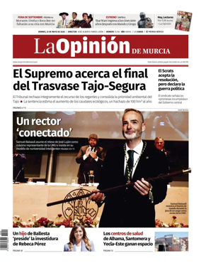 Cover of La Opinion de Murcia