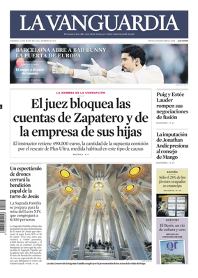 Cover of La Vanguardia