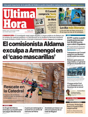 Cover of Ultima Hora